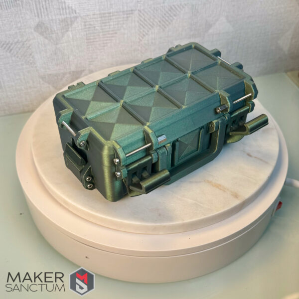 Stackle Box – Modular Gridfinity Storage Box Green – Maker Sanctum